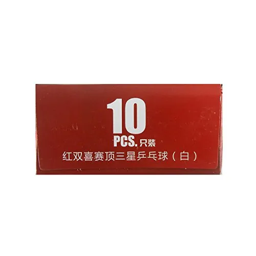10x DHS D40 and 3-Star White Table Tennis Balls