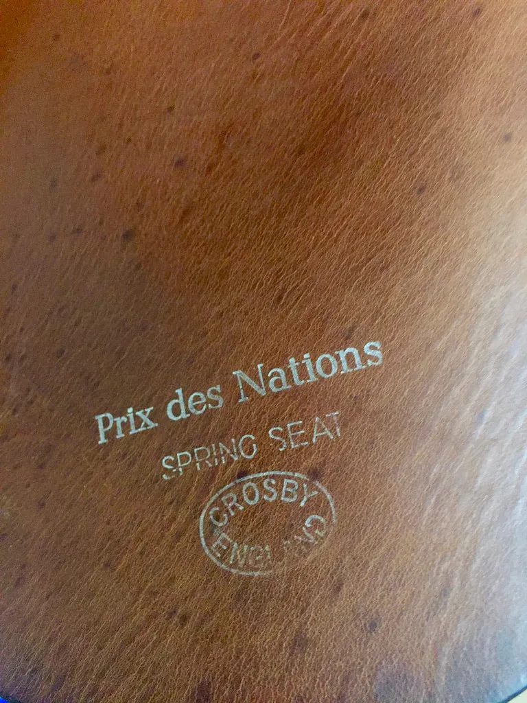 17" Prix De Nations Spring Seat Crosby Jumping Saddle