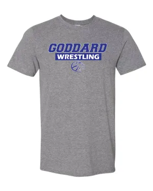 2024 Goddard Wrestling Old School Grey and Blue