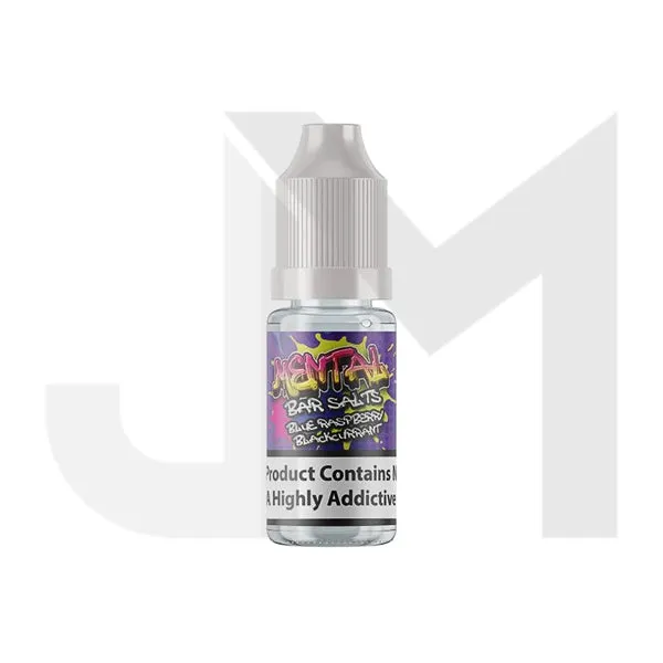 20mg Mental Bar Salts By Signature Vapours 10ml Nic Salt (50VG/50PG) (BUY 1 GET 1 FREE)