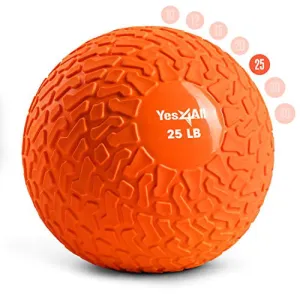25lbs Slam Medicine Ball Tread Orange