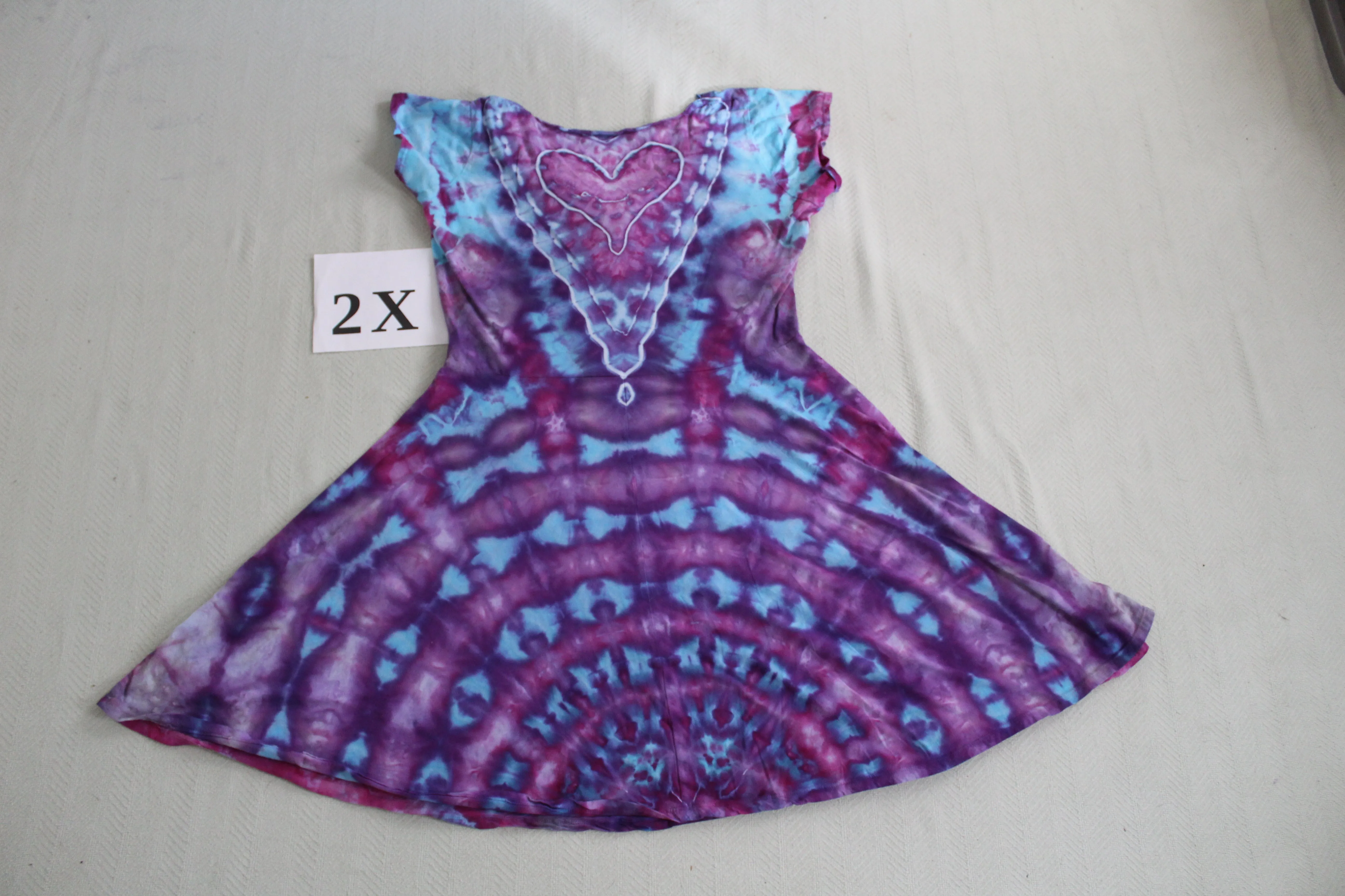 2X Twisted Front Dress