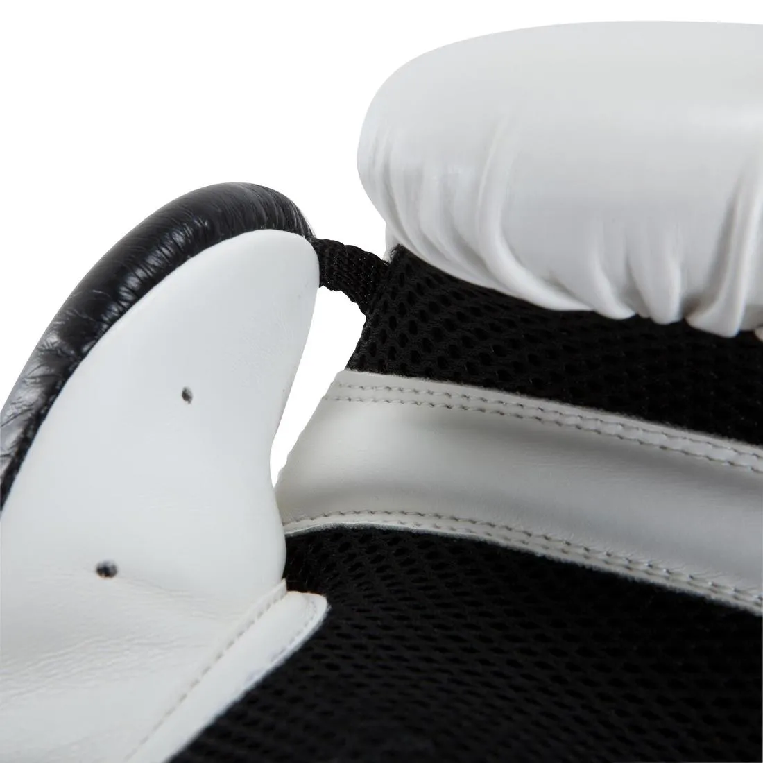 300 Beginner Adult Training Boxing Gloves - White