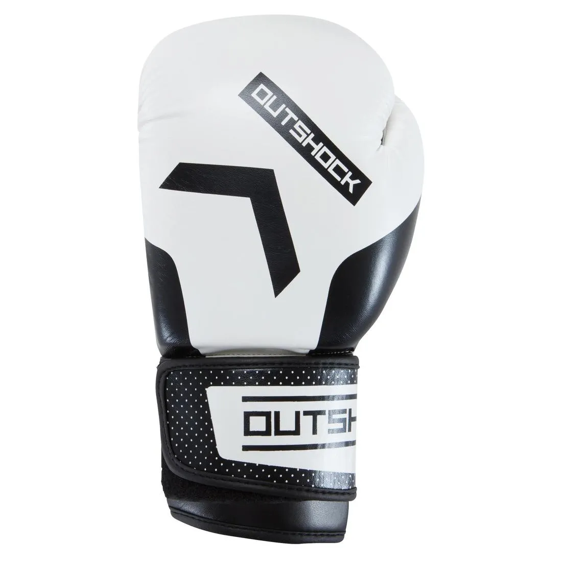 300 Beginner Adult Training Boxing Gloves - White