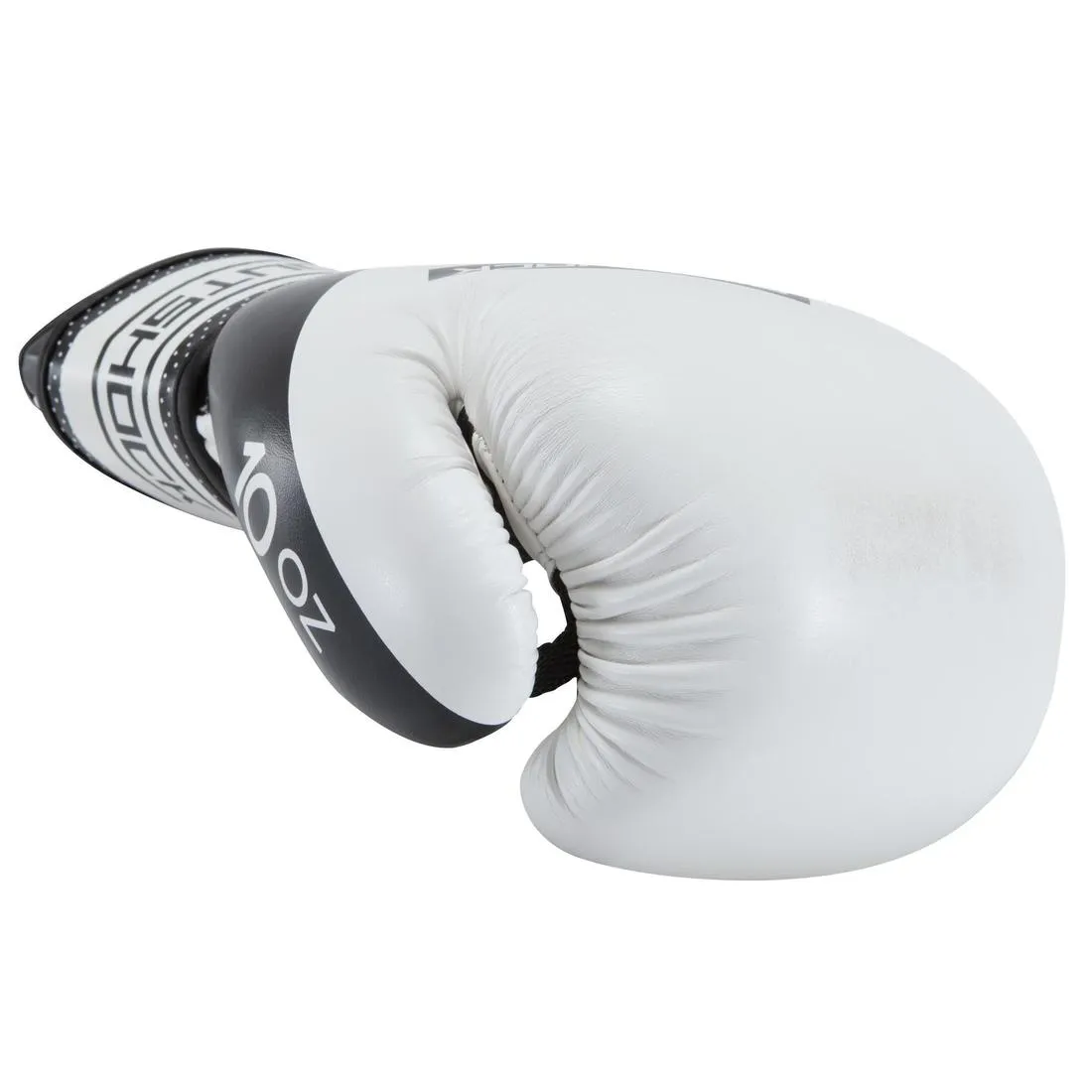 300 Beginner Adult Training Boxing Gloves - White