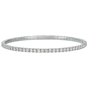 3.00CT DIAMOND FLEXIBLE BRACELET 14K GOLD