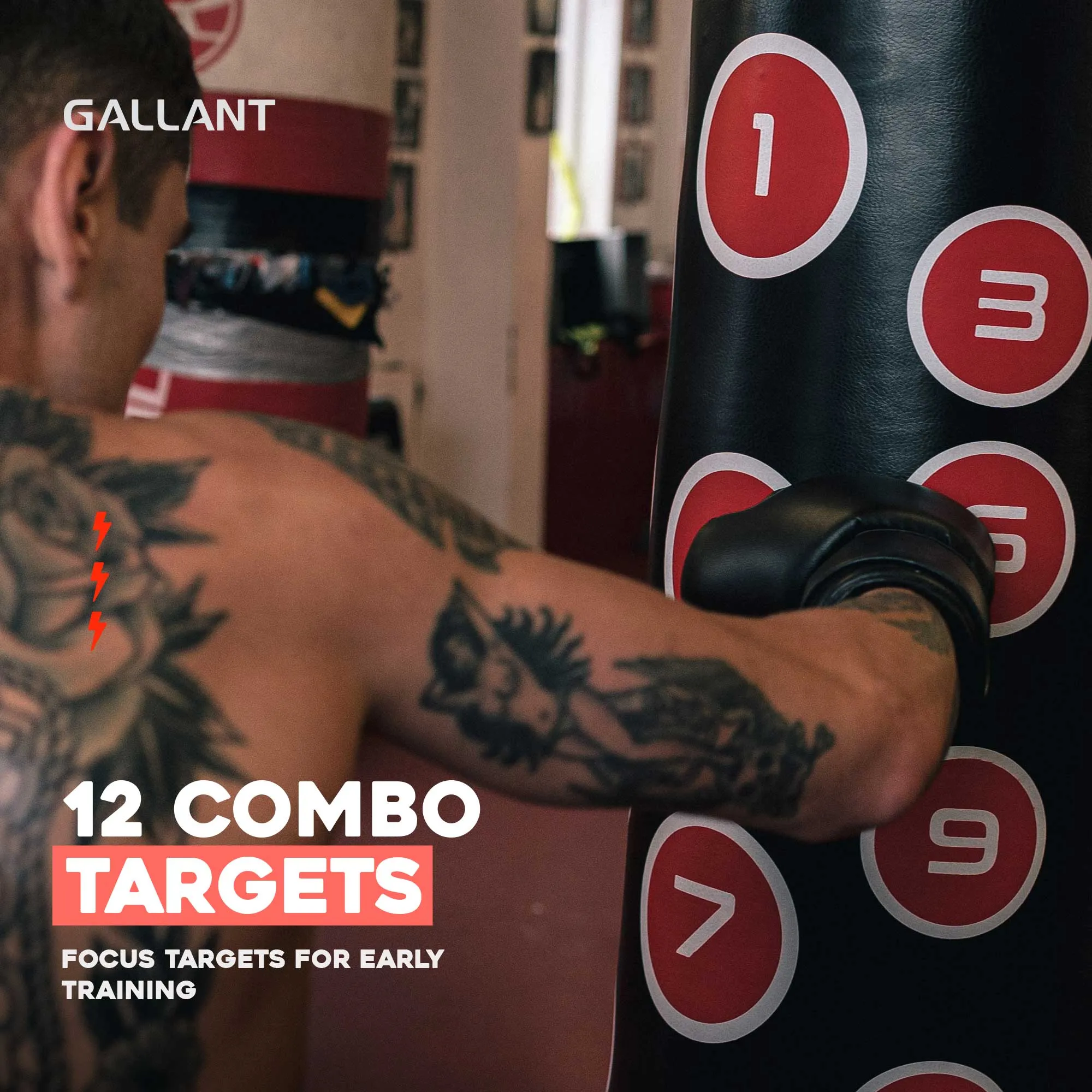 6ft Max 360 Free Standing Boxing Punch Bag - Free Standing Punch Bag