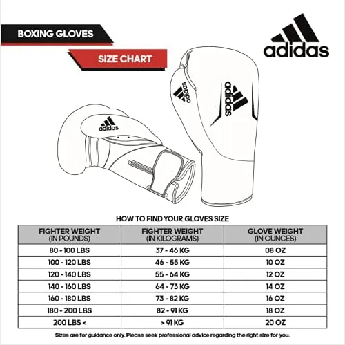 adidas Boxing Gloves - Hybrid 80 - for Boxing, Kickboxing, MMA, Bag, Training & Fitness - Boxing Gloves for Men & Women - Weight (10 oz, Black/Yellow)