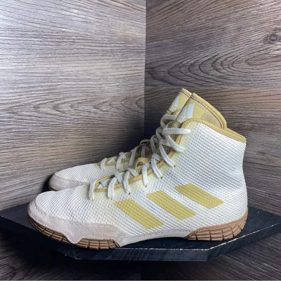 Adidas tech fall 2.0 wrestling shoes white gold