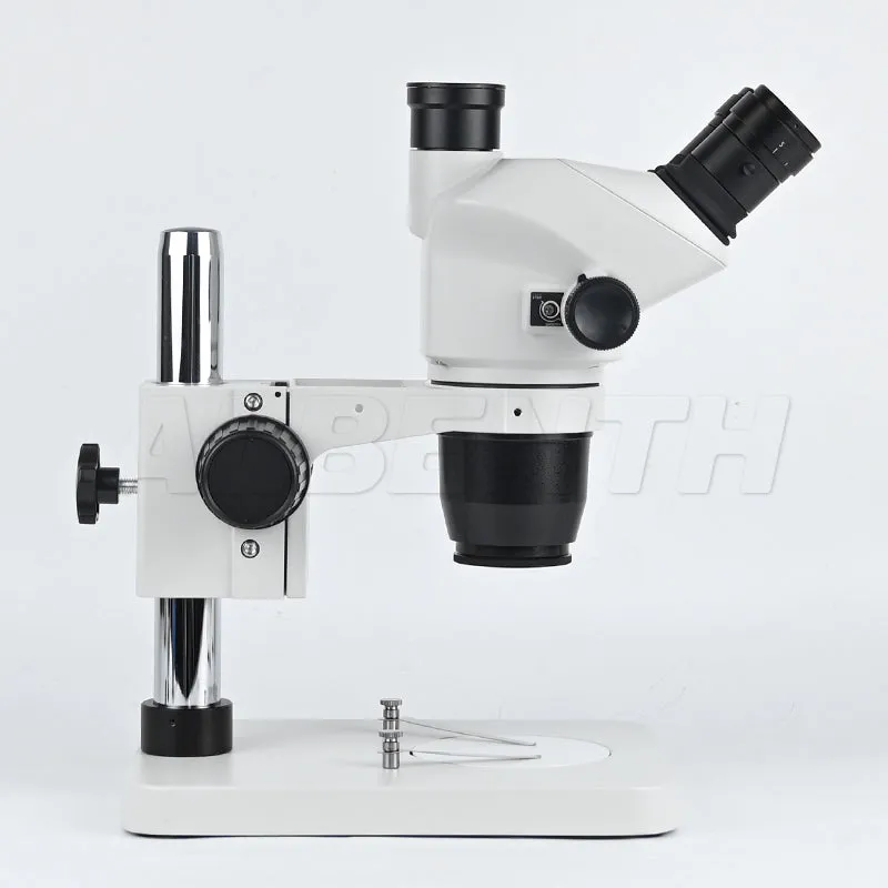 Albenth 6.5X-52X Trinocular Zoom Stereo Microscope with Super Large Stand