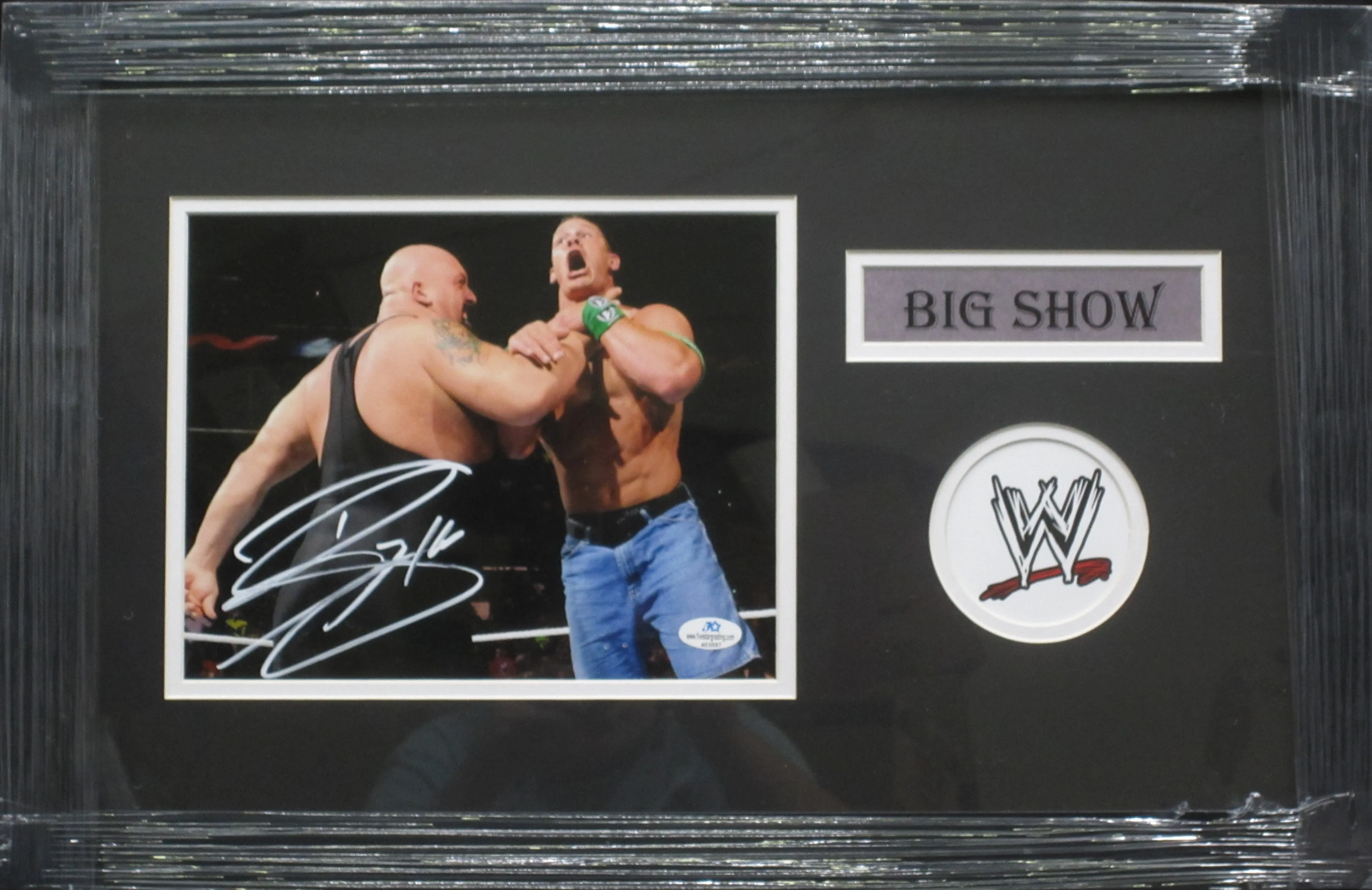 American Professional Wrestler Paul "Big Show" Wight Hand Signed Autographed 8x10 Photo Framed & Matted with COA