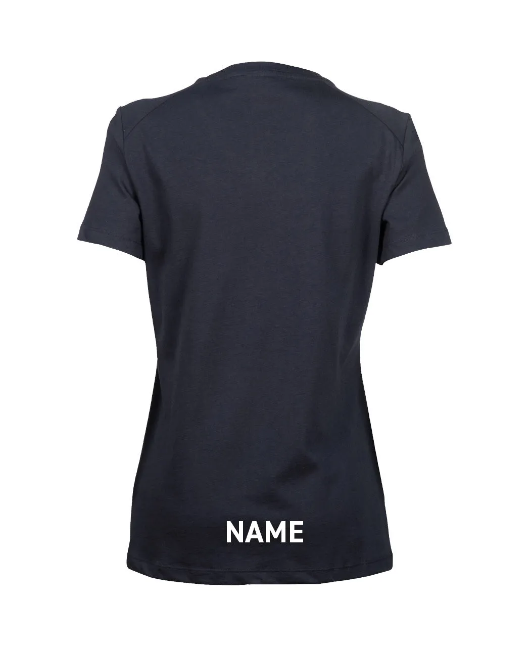 Aquahawks Women's Panel T-Shirt - Navy