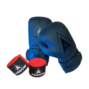 ARROW® Boxing Training Kit 16oz and Red Wraps