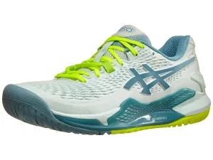 Asics Gel Resolution 9 Soothing Sea/Blue Women's Tennis Shoes - 2023 NEW ARRIVAL
