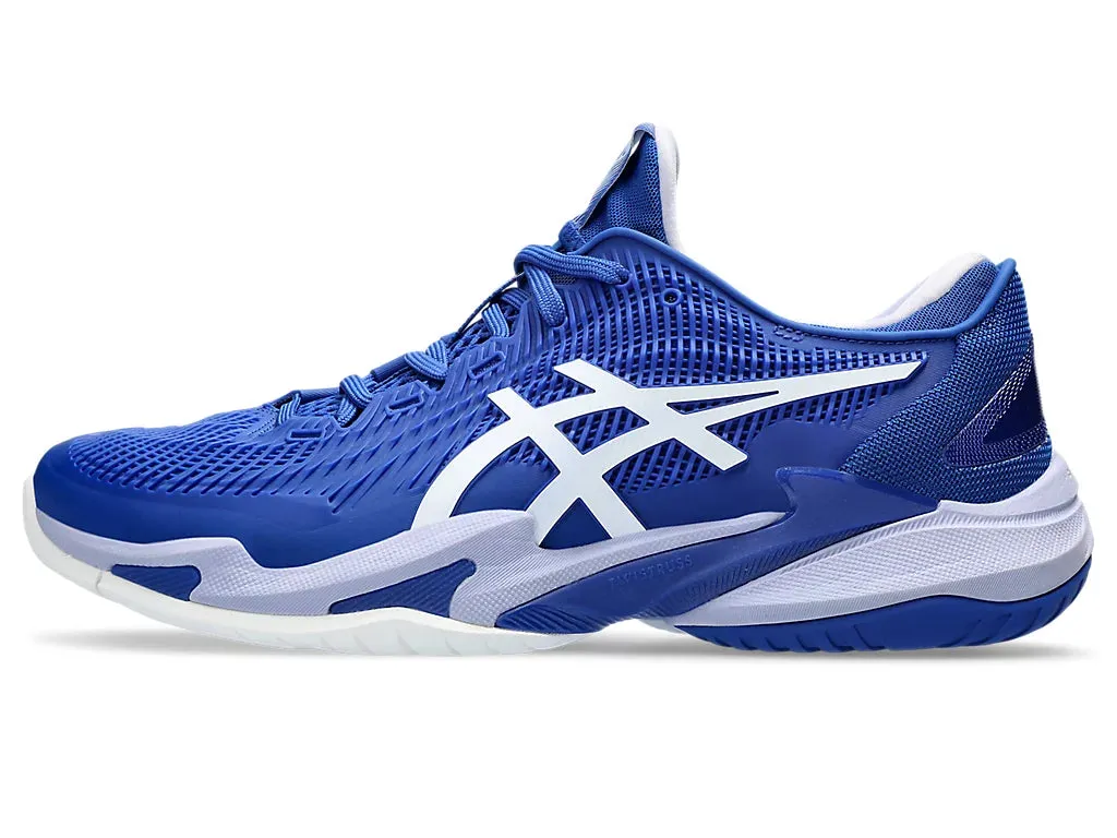 Asics Men's COURT FF 3 NOVAK Tennis Shoes in Asics Blue/Fresh Air