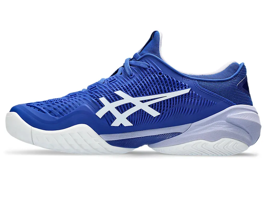 Asics Men's COURT FF 3 NOVAK Tennis Shoes in Asics Blue/Fresh Air