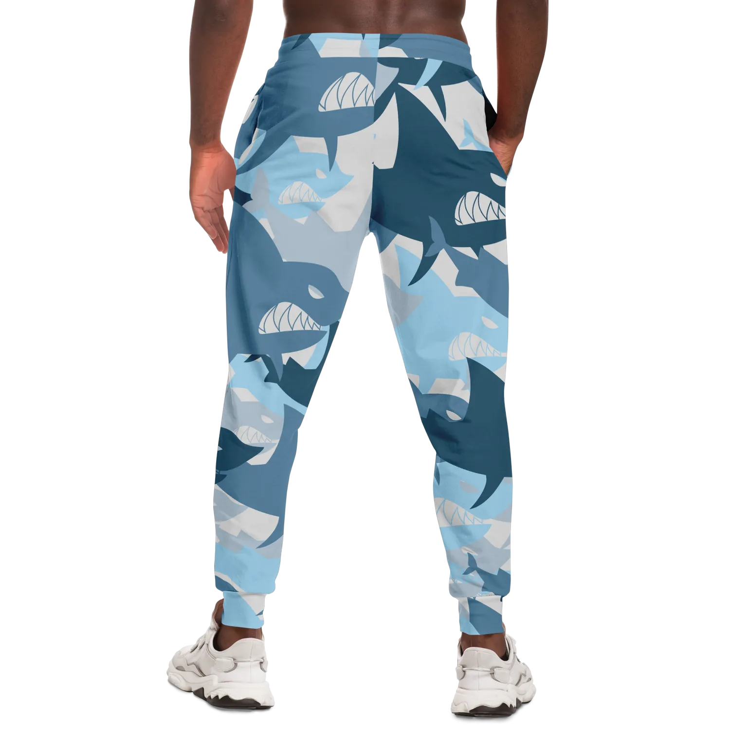 Athletic blue shark camo pant-2021