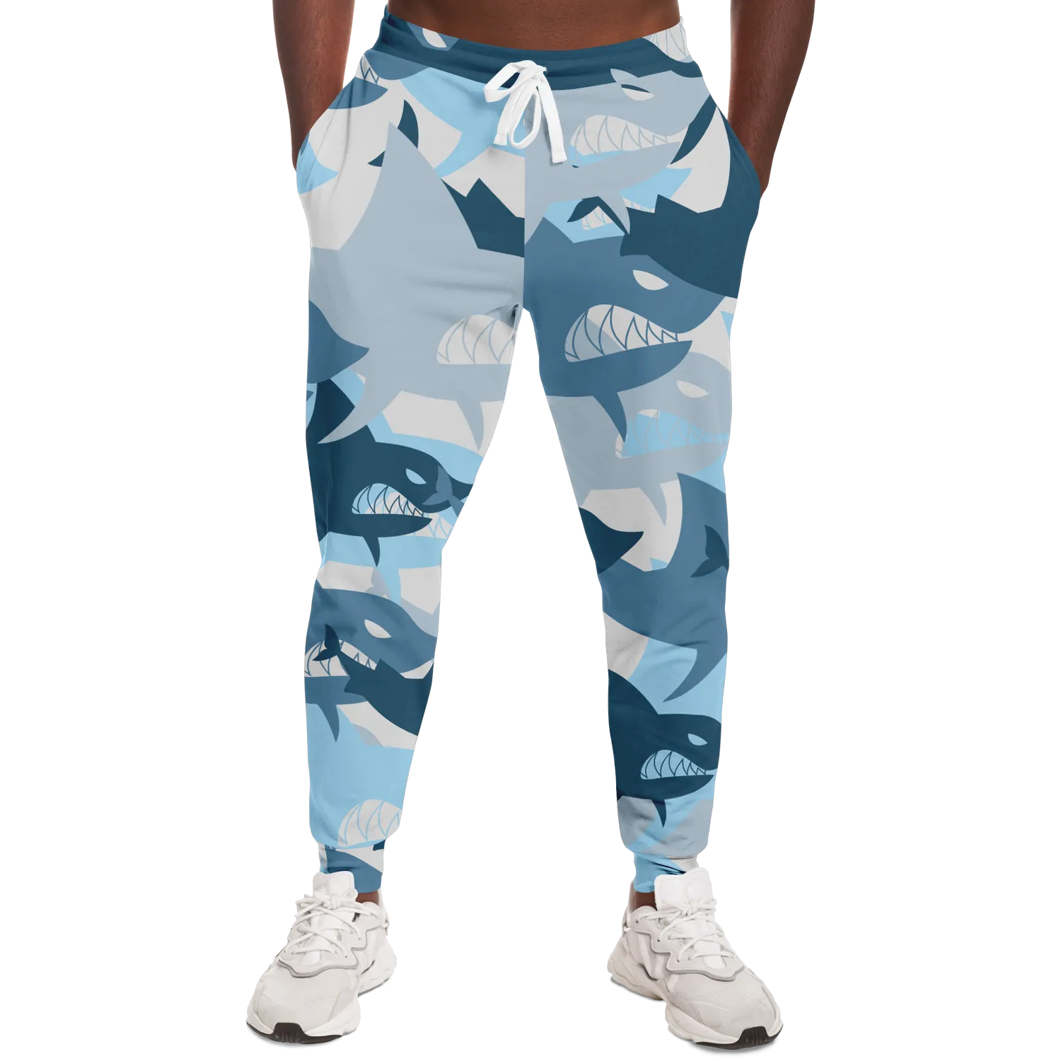 Athletic blue shark camo pant-2021