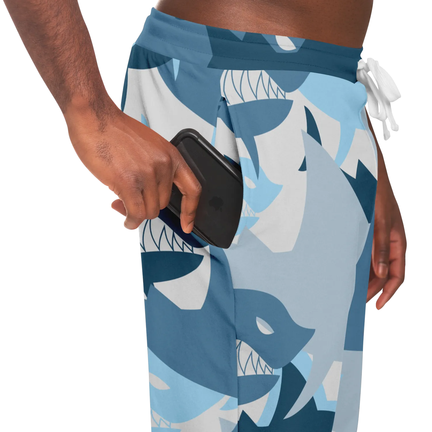 Athletic blue shark camo pant-2021
