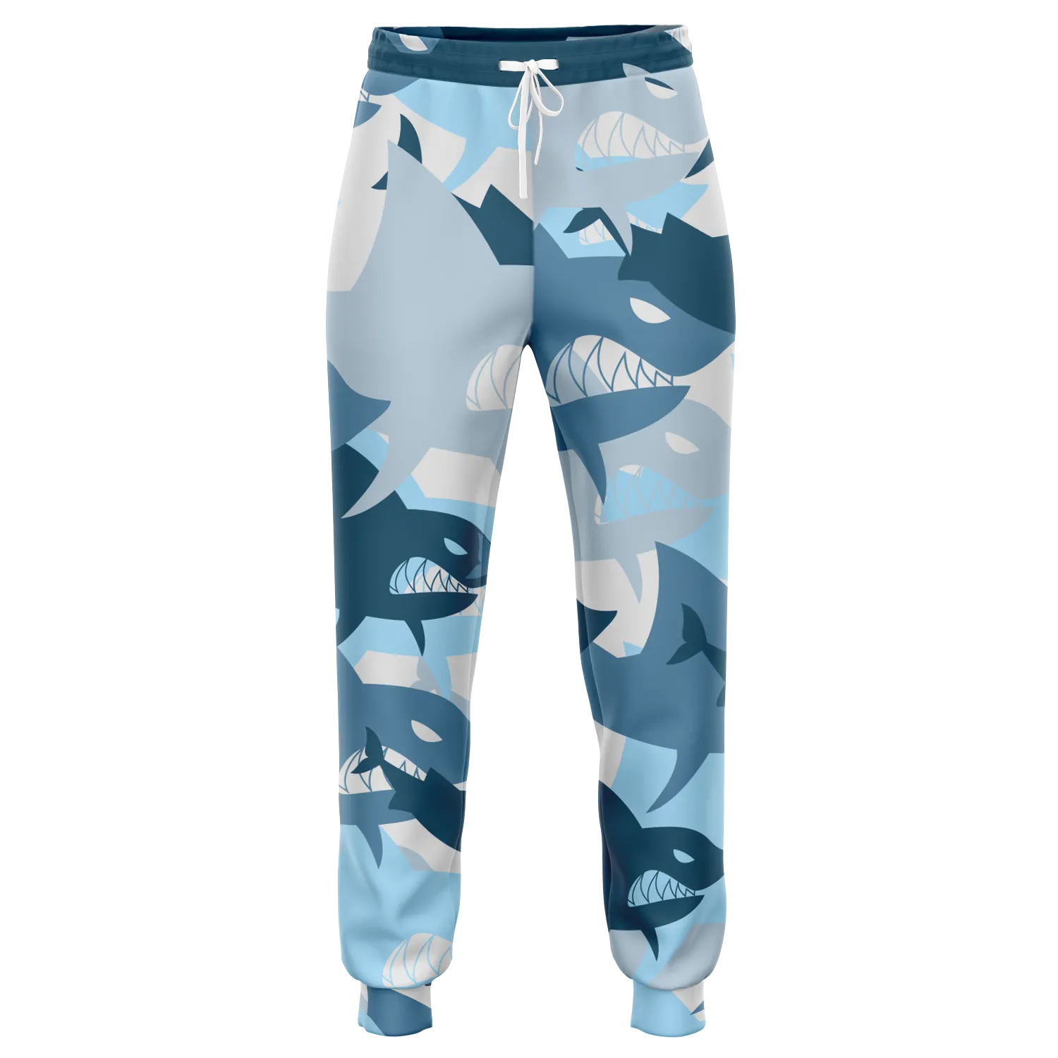 Athletic blue shark camo pant-2021