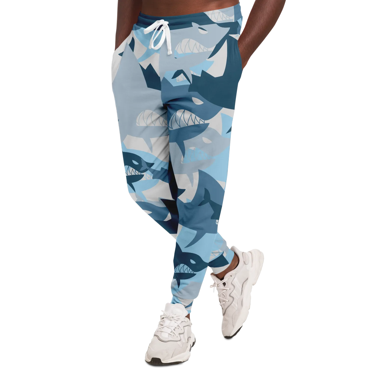 Athletic blue shark camo pant-2021