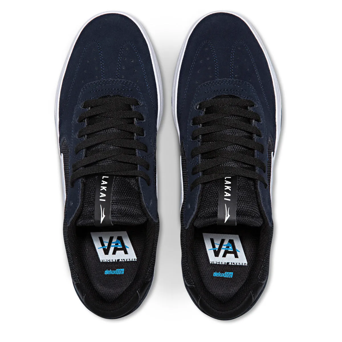 Atlantic - Navy/Black Suede