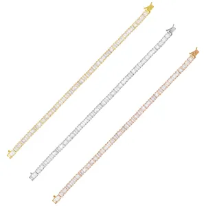 Baguette Tennis Bracelet Combo Set