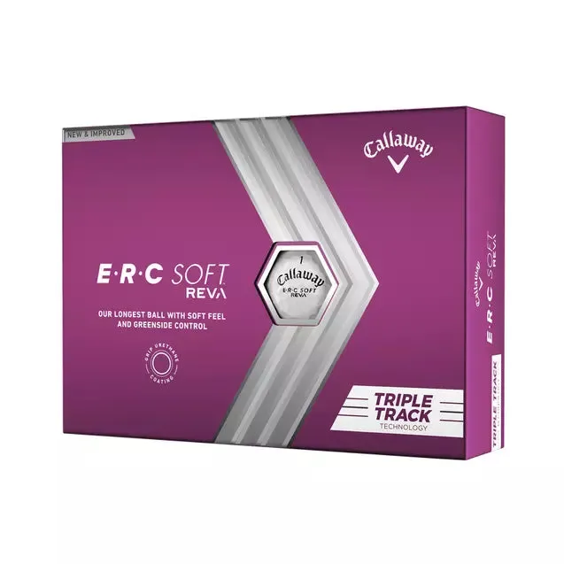 BALLE CALLAWAY ERC SOFT REVA 23 TRIPLE TRACK DZ