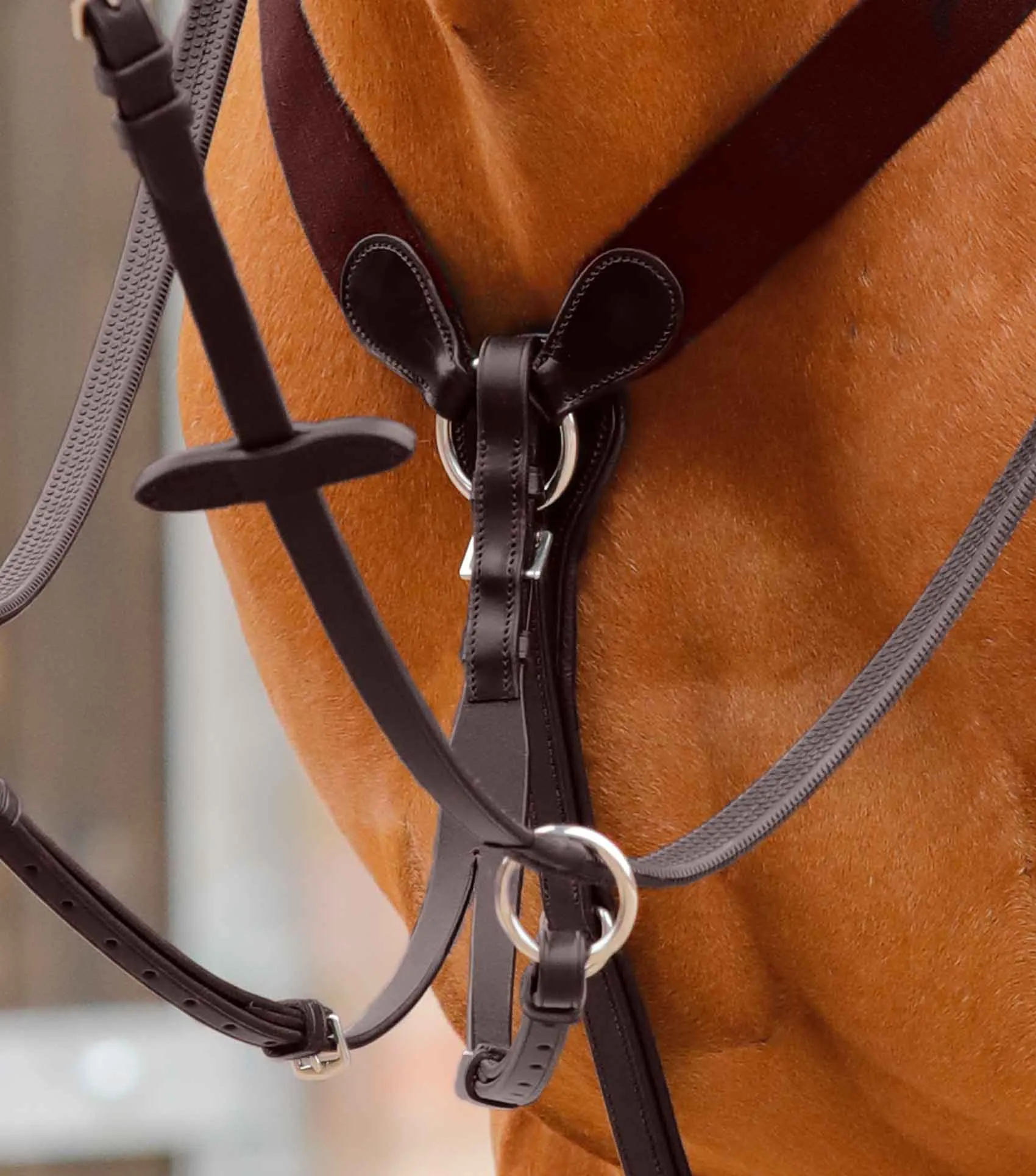 Baressa Elastic Jumping Breastplate Brown