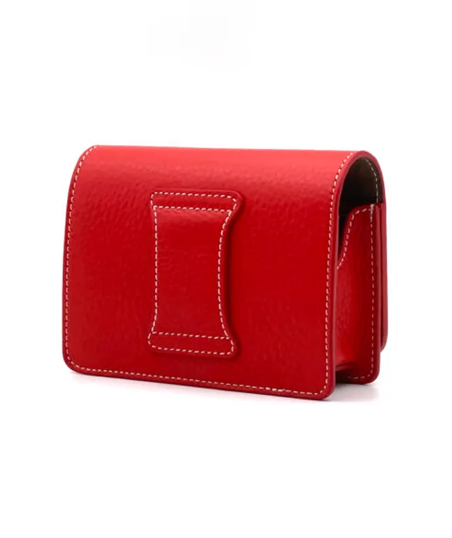 Baron Signature Scope Case (Horizontal) made by Finest Calf Leather - Red