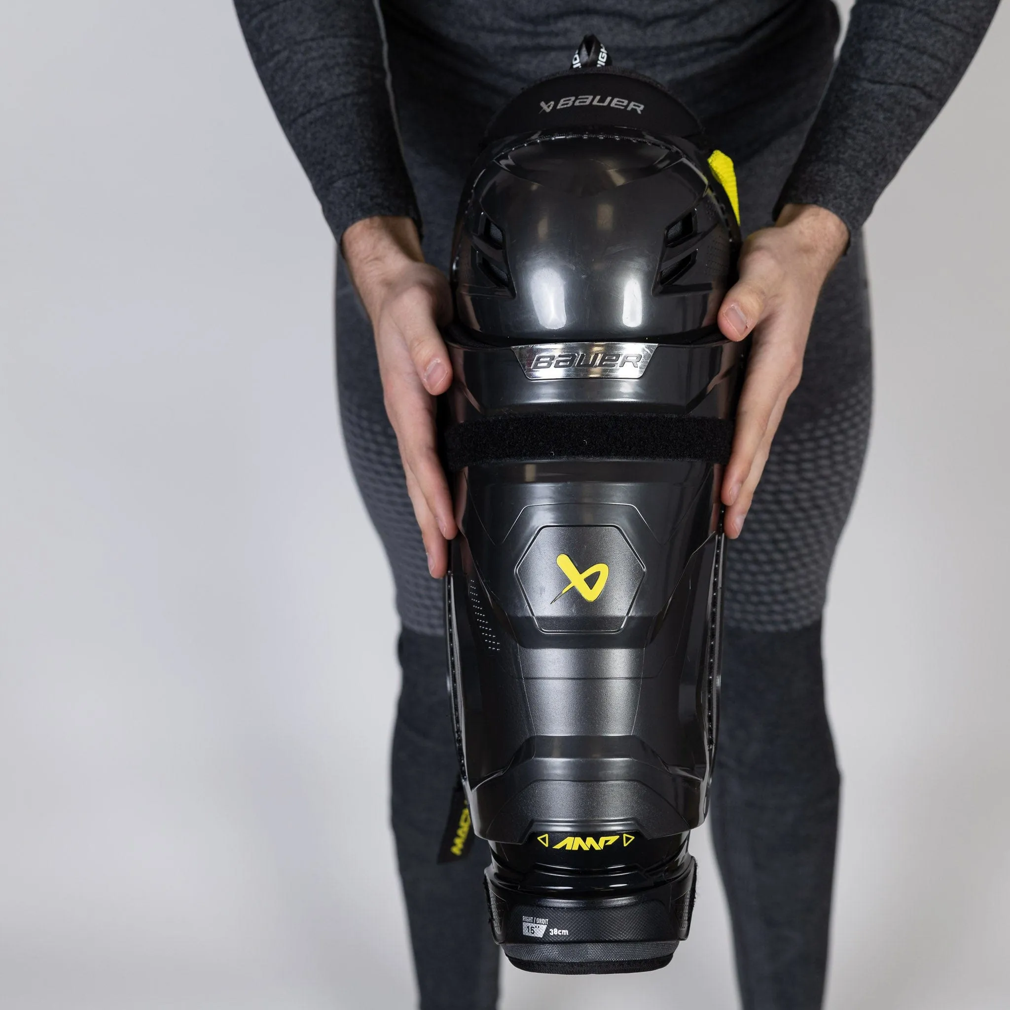 Bauer Supreme Mach Senior Hockey Shin Guards
