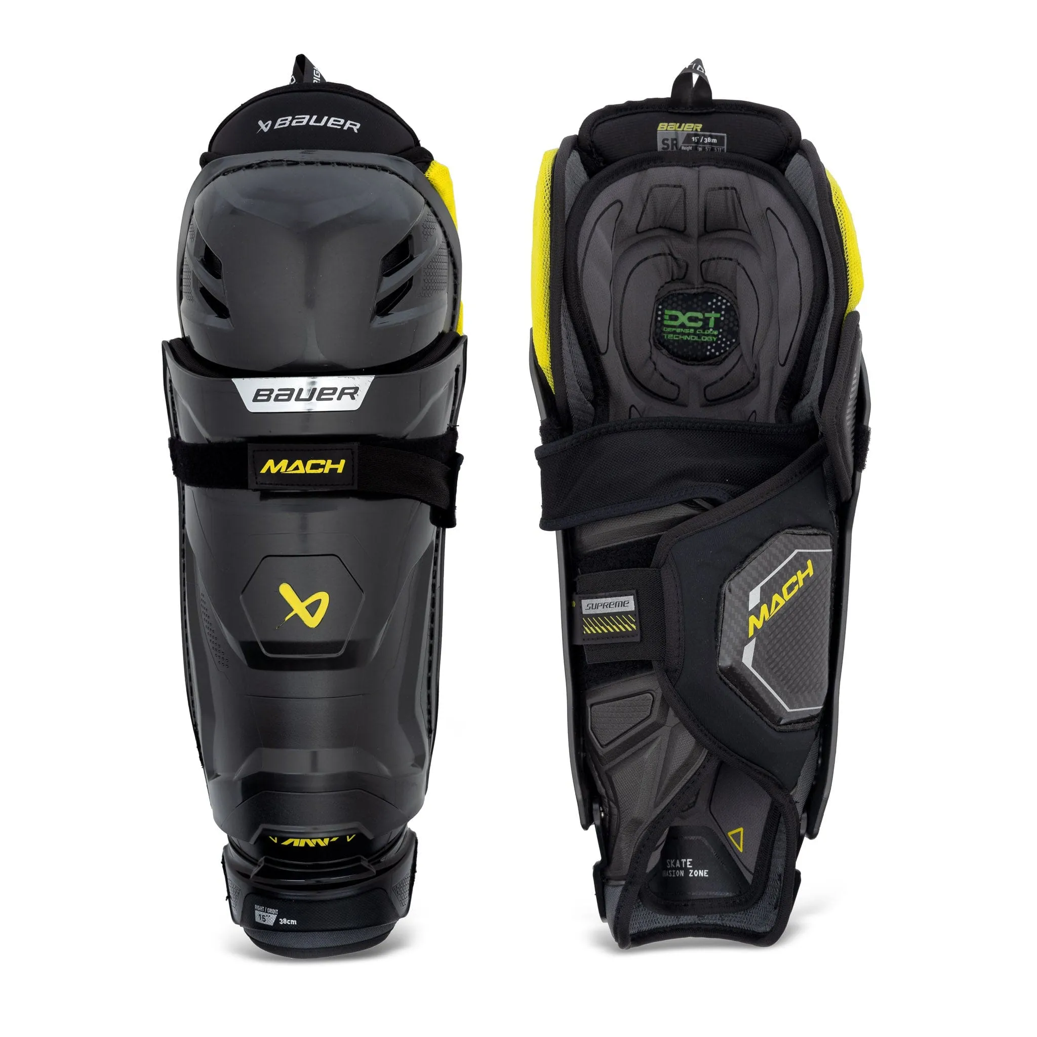Bauer Supreme Mach Senior Hockey Shin Guards