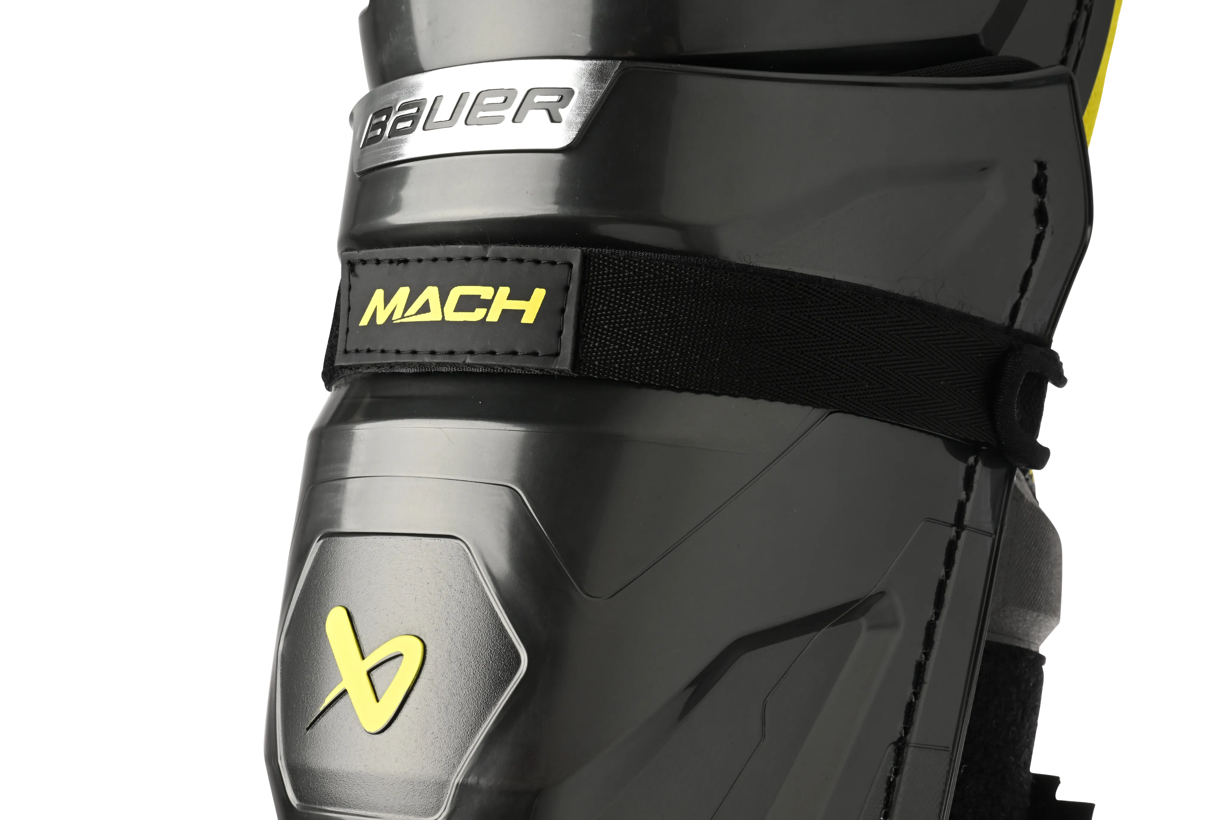 Bauer Supreme Mach Shin Pads- Intermediate