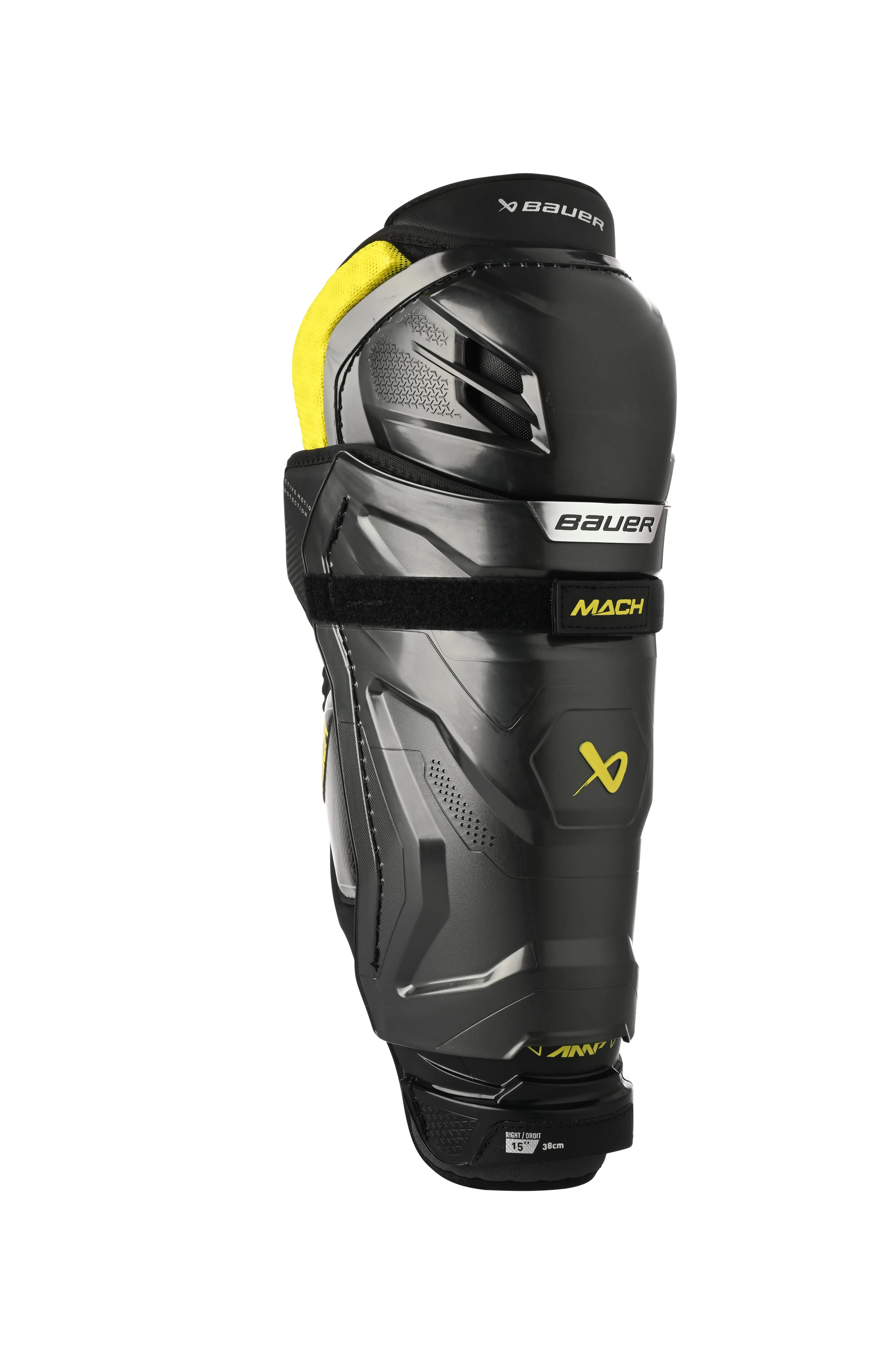 Bauer Supreme Mach Shin Pads- Intermediate