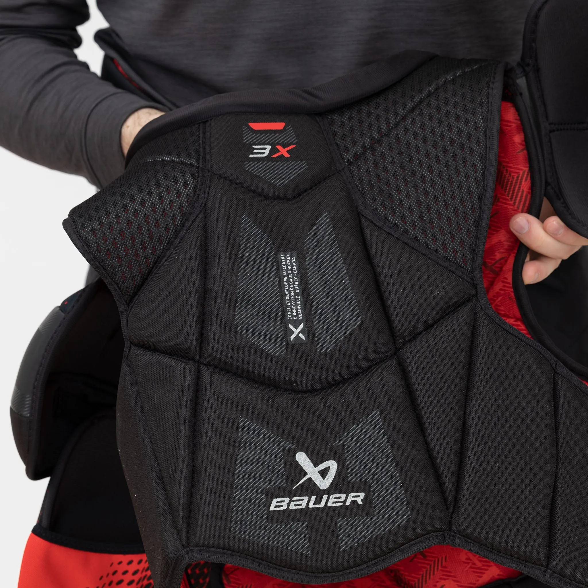 Bauer Vapor 3X Intermediate Hockey Shoulder Pads