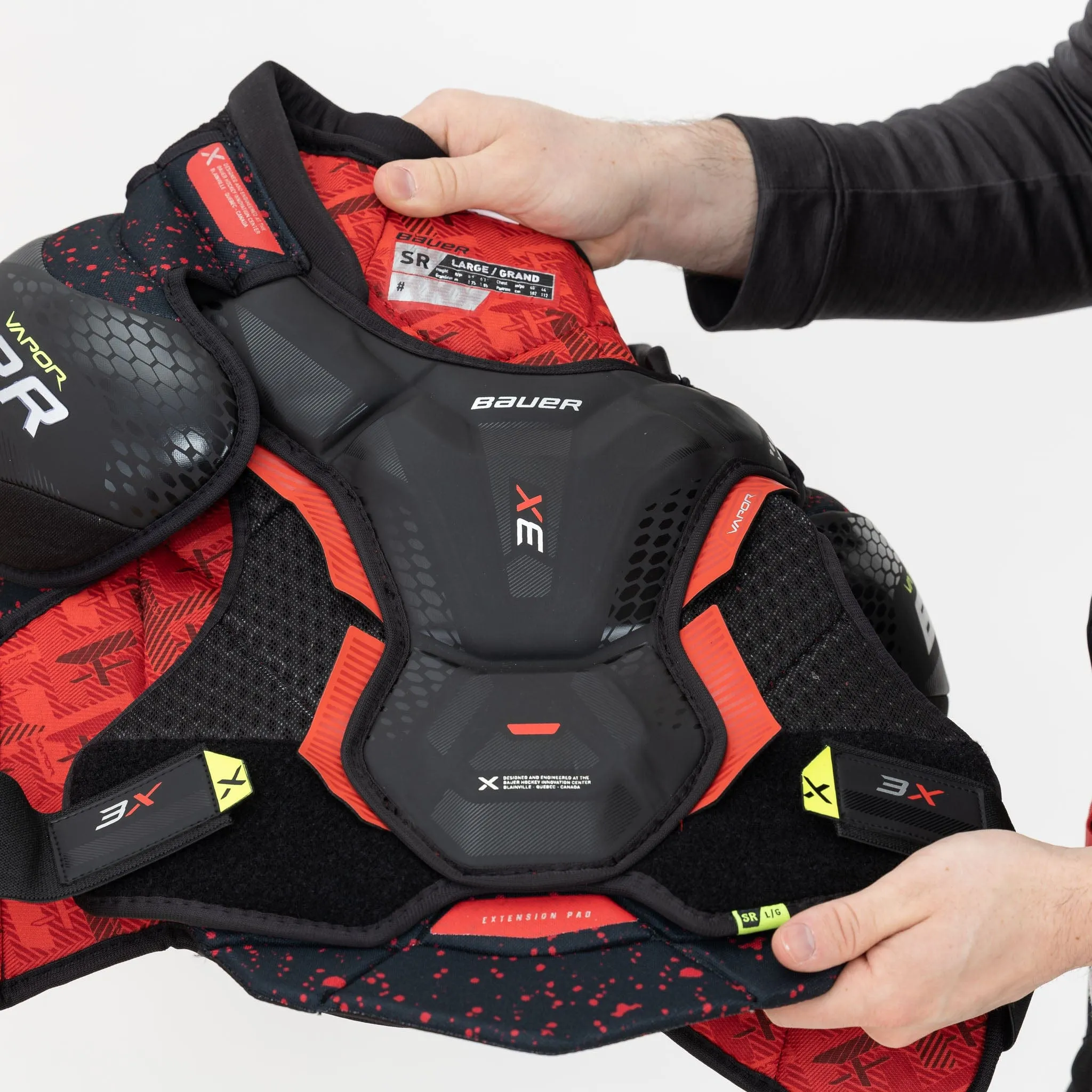 Bauer Vapor 3X Intermediate Hockey Shoulder Pads