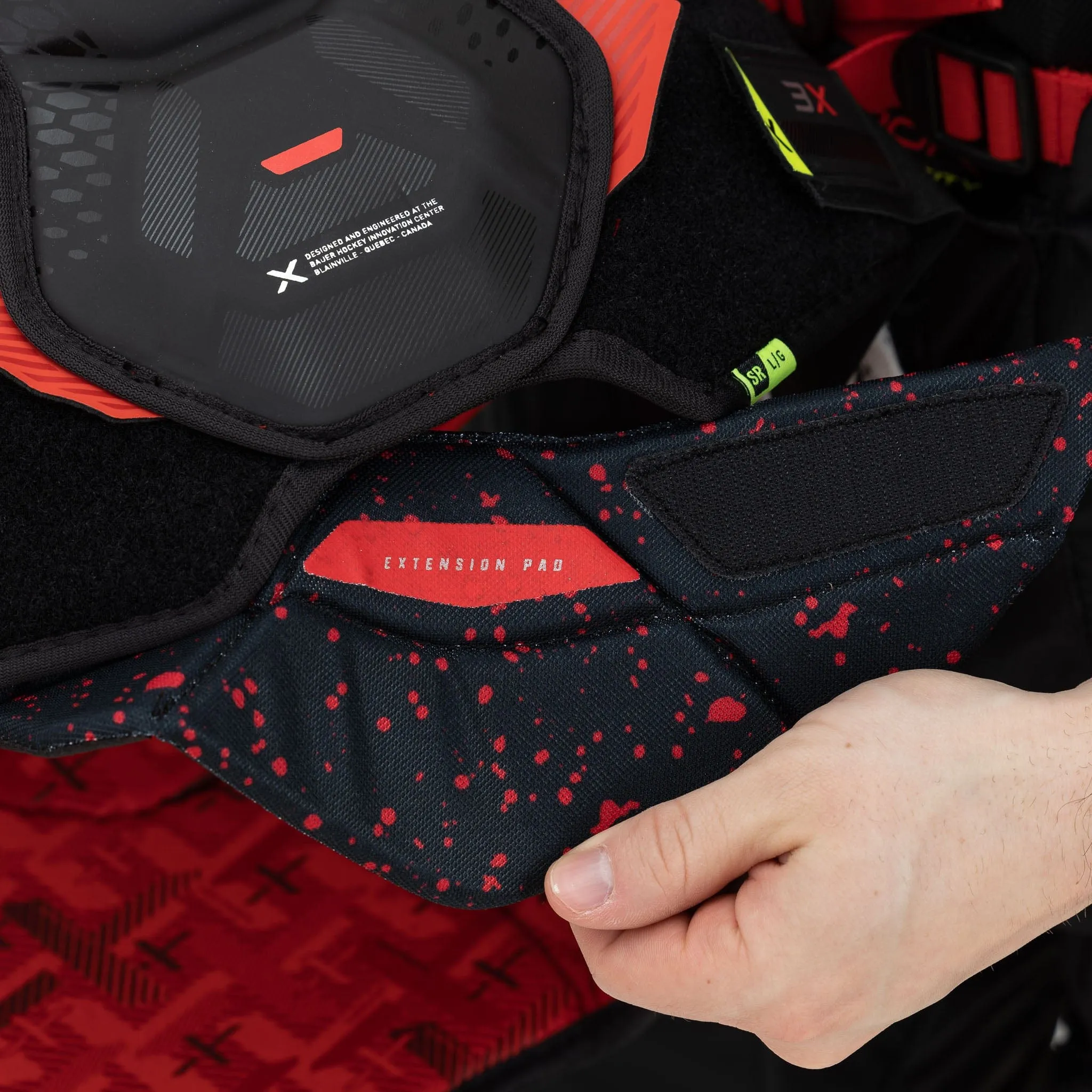 Bauer Vapor 3X Intermediate Hockey Shoulder Pads