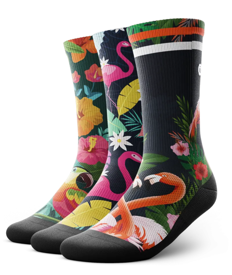 Birds of a Feather Crew Socks 3-Pack