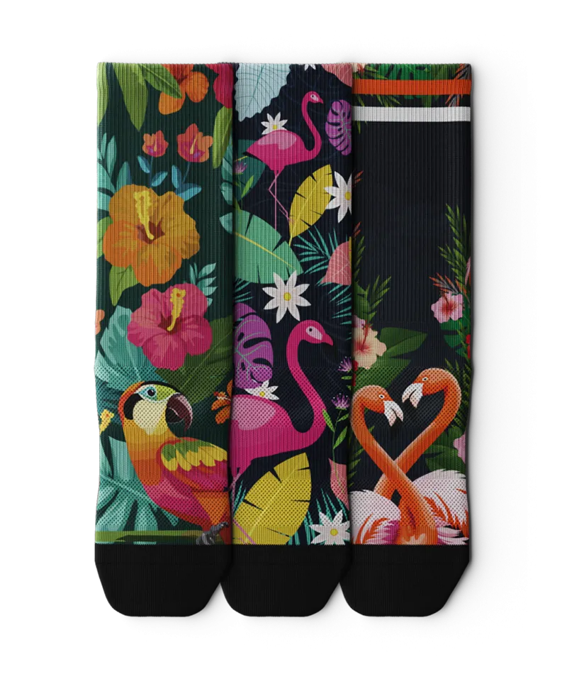 Birds of a Feather Crew Socks 3-Pack