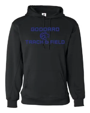 Black Track and Field Hoodie