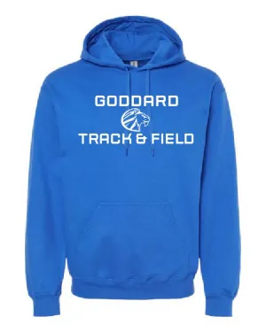 Blue Track and Field Hoodie