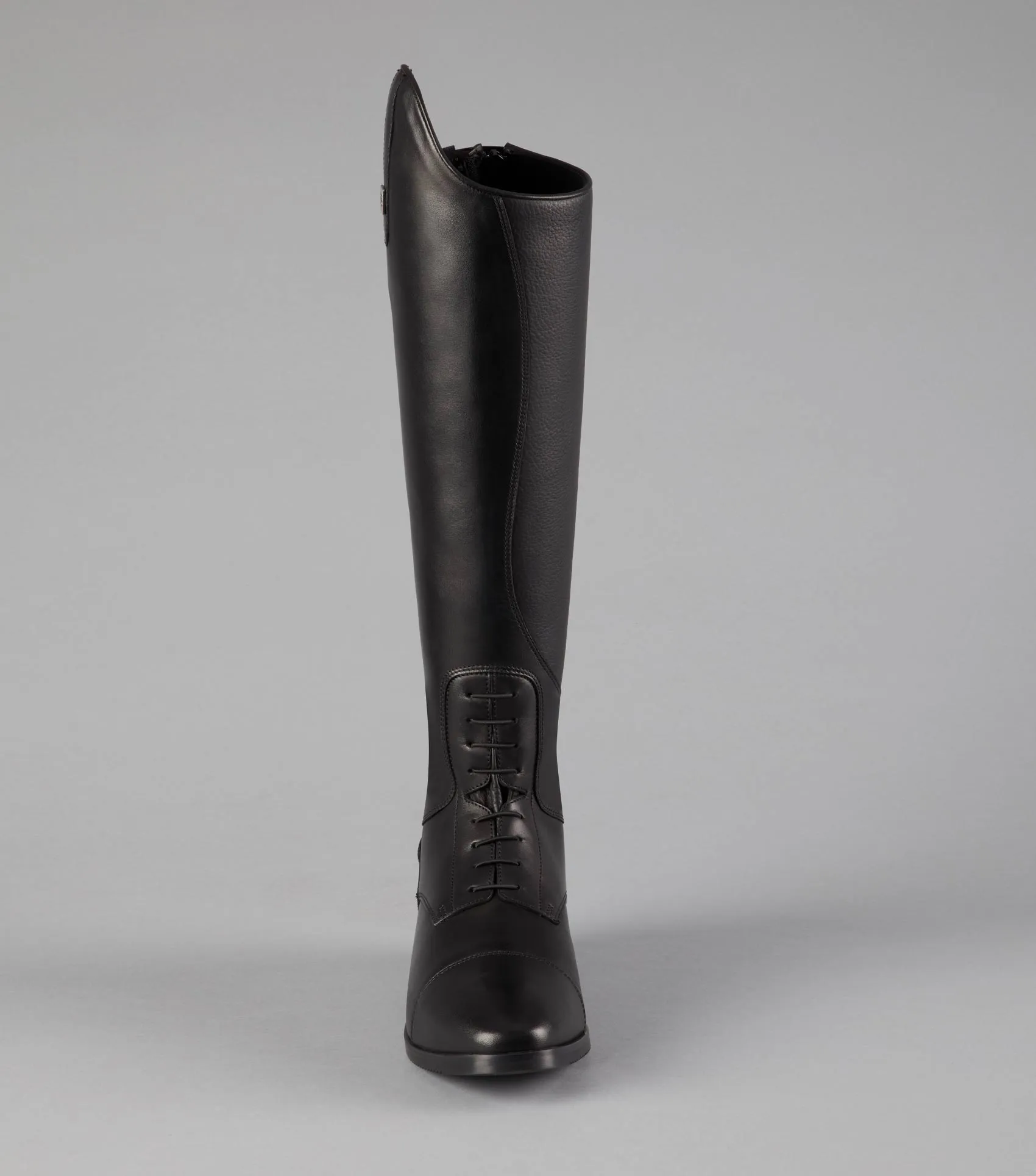Botero Mens Tall Leather Field Boot Black (Regular Calf)