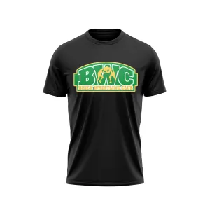BRICK WRESTLING CLUB Screen Printed Shirt Black