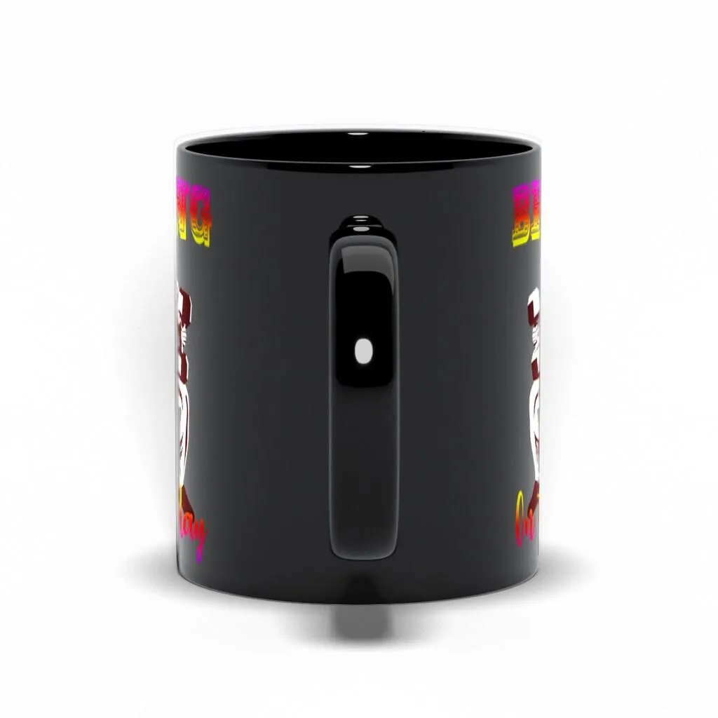 Bring On The Day Black Mugs,Men&#39;s Weight Lifting, Athletic T-Shirt, Gym Workout, Fitness Sports