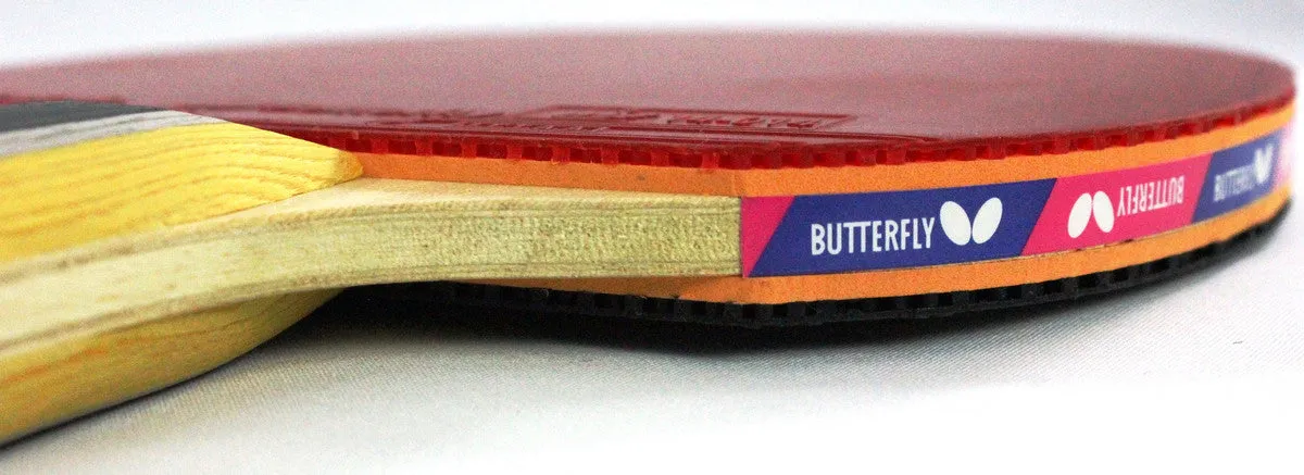 Butterfly Bty 601 FL Shakehand Racket Set