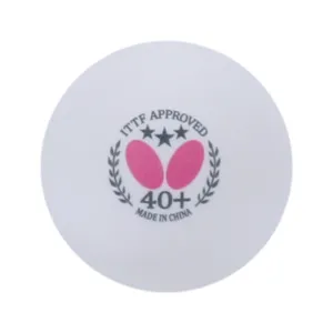 Butterfly White Table Tennis Balls