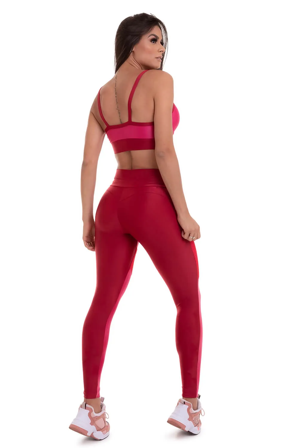 Cajubrasil Legging Atletika Pocket Pink