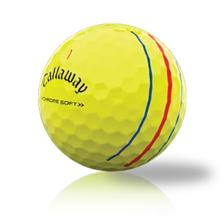 Callaway Chrome Soft Triple Track Yellow