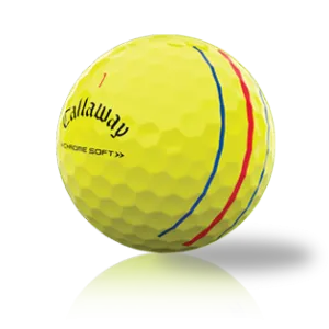 Callaway Chrome Soft Triple Track Yellow