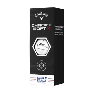 Callaway Chrome Soft X Triple Track Golf Balls